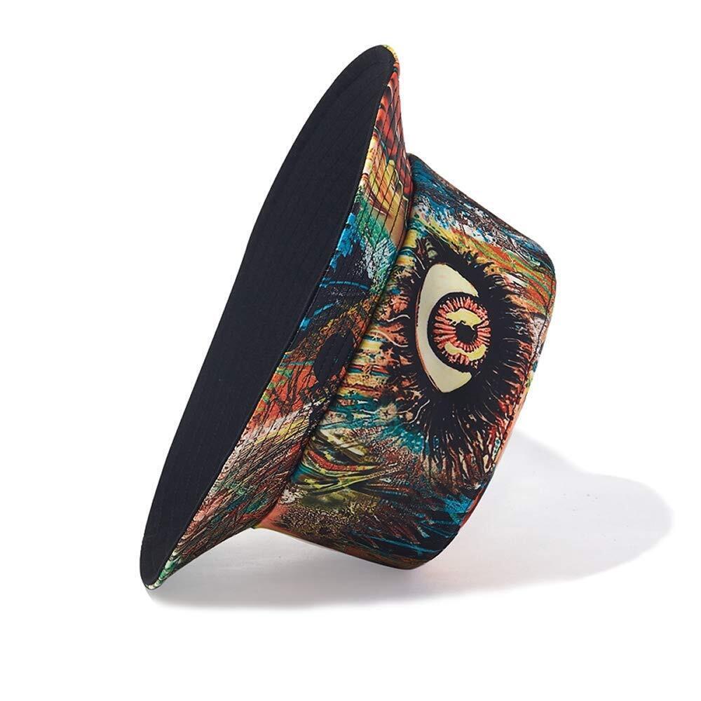 4343 Bucket Hat ,Packable Reversible Printed Sun Hats,Fisherman Outdoor - Picture 2 of 9